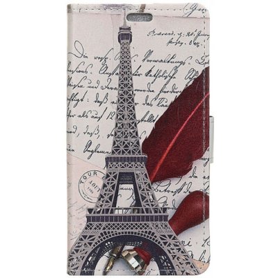 Pouzdro JustKing flipové Eiffelovka Honor 10 Lite - bílé – Zboží Živě