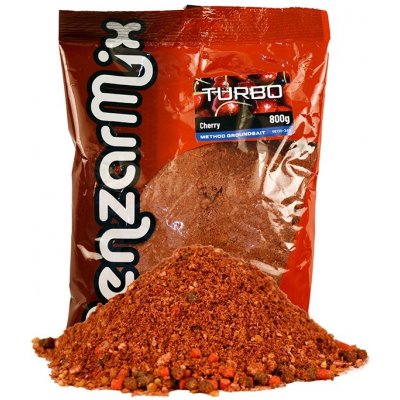 Benzar Mix Krmítková Směs Turbo Method 800 g Třešeň – Zboží Mobilmania