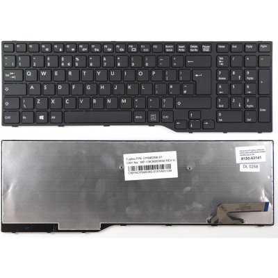 klávesnice Fujitsu Lifebook A514 A544 A554 A555 AH544 AH555 AH564 černá UK – Zboží Mobilmania