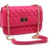 Kabelka Kabelka crossbody prošívaná 23x15 cm 6 pink