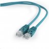 síťový kabel Gembird PP12-1M/G Patch RJ45, cat. 5e, UTP, 1m, zelený