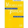 Vocabulaire Progressif du Francais débutant - livre /kniha/