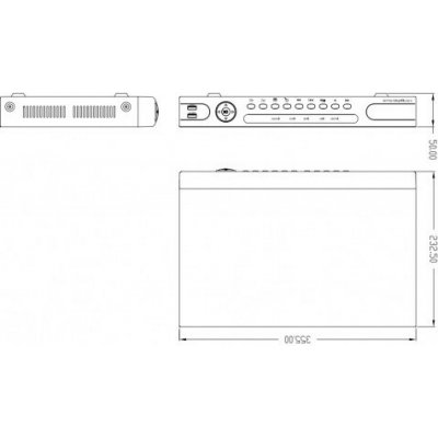 Secron AHD82648TB – Zboží Mobilmania