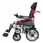 Eroute 5003 XL Elektrický invalidní vozík skládací 52 cm – Zboží Dáma