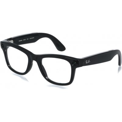 Meta Ray-Ban Wayfarer Gen2 Standard, Shiny Black, Clear/Graphite Green Transitions 4012601/1M50 – Sleviste.cz