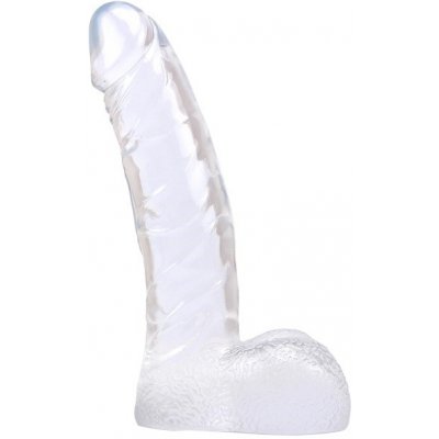 Chisa HOT Ding Dong dildo gelové transparentní