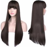 Girlshow Dámské tupé Effecta long 65 cm tmavě hnědá – Zboží Mobilmania