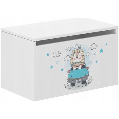 Globis úložný box s nádherným lvíčkem 40x40x69 cm – Zboží Mobilmania