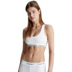 Calvin Klein Bralette Unlined bílá – Zboží Mobilmania