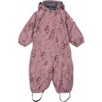 MIKK LINE DĚTSKÁ ZIMNÍ KOMBINÉZA MIKK LINE TWILLING MAUVE FLORAL – Zboží Dáma