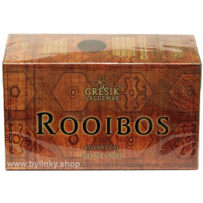 Grešík Rooibos 20 x 1,5 g – Hledejceny.cz