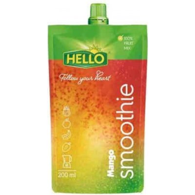 Hello Smoothie mango 200 ml – Zboží Dáma