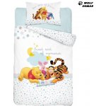 Detexpol povlečení Medvídek Pů modré 100 x 135 cm 40 x 60 cm – Zbozi.Blesk.cz