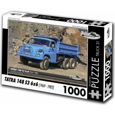 RETRO-AUTA TRUCK č.31 Tatra 148 S3 6x6 1969 1982 1000 dílků – Hledejceny.cz