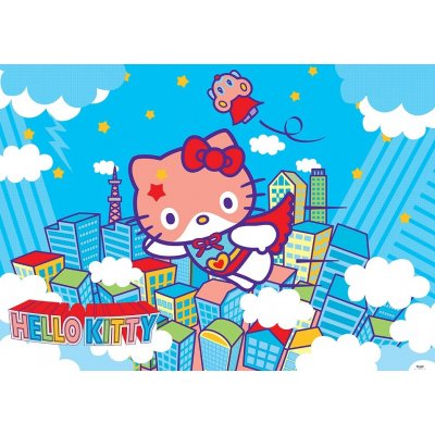 ForWall Dětská fototapeta Hello Kitty Hero vlies rozměry 152,5 x 104 cm