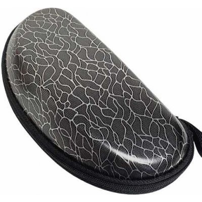 pevné pouzdro na brýle žíhané černá – Zboží Mobilmania