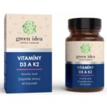Green idea Vitaminy D3 a K2 60 tobolek – Hledejceny.cz