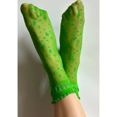 Veneziana Silonkové ponožky elvira green