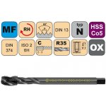 NÁSTROJE CZ Závitník strojní M8x0,75 ISO2 HSSCo5 OX DIN 374 RSP35 - CZZ4090-M8X0,75-ISO2 – Hledejceny.cz