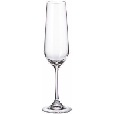 Crystal Bohemia STRIX sklenice na šampaňské 6 x 200 ml – Zboží Mobilmania