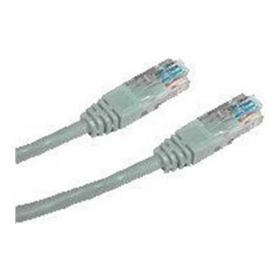 Datacom 5027100413 UTP Patch, Cat5e, RJ45, 20m, šedý – Zboží Mobilmania