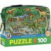 Puzzle EUROGRAPHICS ve svačinovém boxu Dinosauři 100 dílků