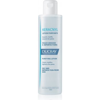 Ducray Keracnyl čistící pleťová voda pro mastnou pleť (Purifying Lotion For Oily And Imperfection Prone Skin) 200 ml