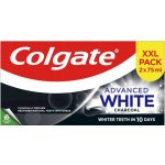 Colgate Advanced White Charcoal 2 x 75 ml – Zboží Mobilmania