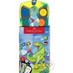Faber Castell vodové barvy stavebnicové 12 barev dino – Hledejceny.cz