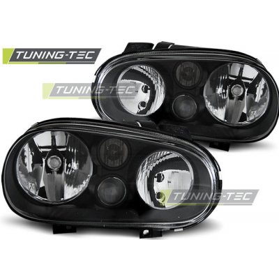 Tuning-Tec Přední čirá LED světla Volkswagen Golf IV (1997 - 2006) - černé – Hledejceny.cz