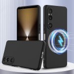 VSECHNONAMOBIL 98966 RUBBER MAGSAFE Silikonový kryt pro Sony Xperia 1 VI BLACK – Zboží Živě