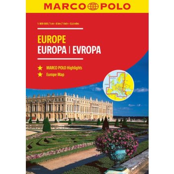 Evropa-Europa atlas spirála 1:800 000 Marco Polo - Marco Polo