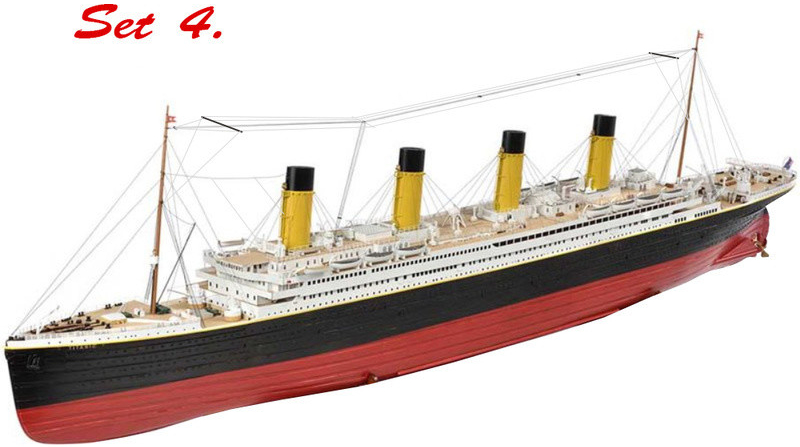 Mantua Model Titanic sada č.4 kit 1:200