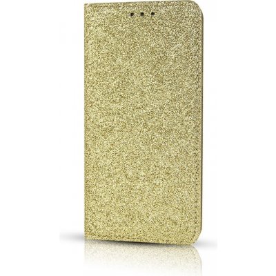 Pouzdro Sligo Case LG K10 2018 / K11 - Brokát - zlaté – Zboží Mobilmania