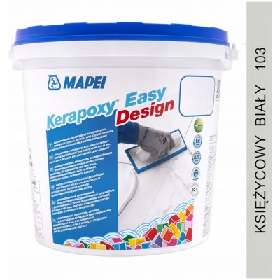 Mapei Kerapoxy Easy Design 3 kg měsíční bílá – Hledejceny.cz
