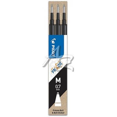 Pilot 2067-001 náplň 3 ks FriXion M 0,7mm Černá – Zboží Živě