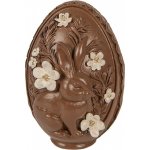 Clayre & Eef Dekorativní čoko vajíčko s králíčkem a květy Ø 9*13 cm – Hledejceny.cz