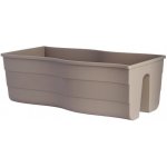Nohel Garden Truhlík WAVE na zábradlí plastový 60 cm – HobbyKompas.cz