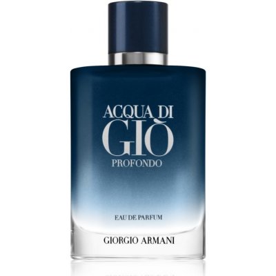 Giorgio Armani Acqua di Giò Profondo parfémovaná voda pánská 100 ml plnitelný flakon – Hledejceny.cz