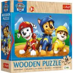 TREFL Dřevěné Tlapková patrola Rozlý tým psů 24 dílků – Hledejceny.cz