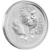 The Perth Mint stříbrná mince Lunar Series II Year of Rooster 2017 1 oz