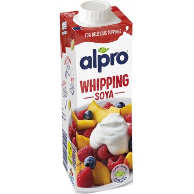 Alpro Whipping Soya sójová alternativa smetany ke šlehání 250 ml – Zboží Dáma