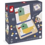 Janod vzdělávací hra symetrie a kódování mozaika – Sleviste.cz