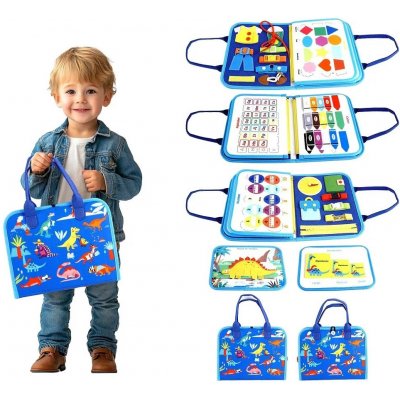 2Kids Toys Senzorická busy kniha Dinosauři 2 – Hledejceny.cz