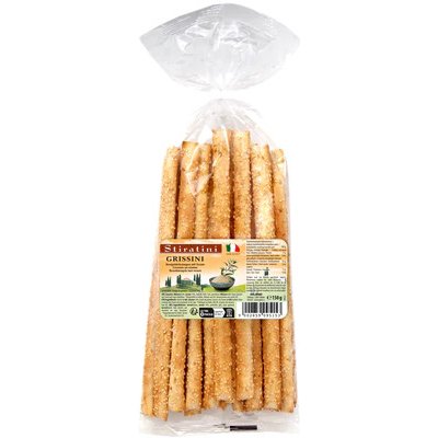 StiratiniChlebové tyčky se sezamem 150 g – Zboží Dáma