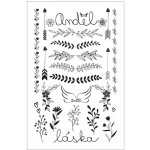 Tetovací obtisky láska/anděl 8,5 x 13 cm 16014 – Zbozi.Blesk.cz