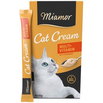 Miamor Cat Snack Cream multivitamín 24 x 15 g