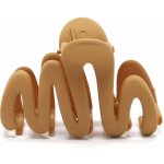 Plastový skřipec na vlasy Barva: tmavě hnědá – Zboží Dáma