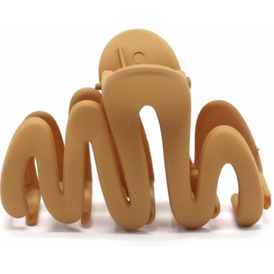 Plastový skřipec na vlasy Barva: tmavě hnědá – Zboží Dáma