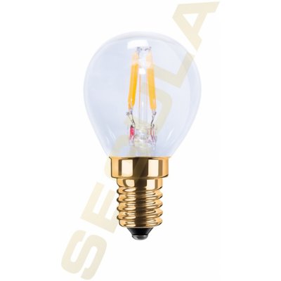Segula 55204 LED mini žárovka čirá E14 1,5 W 10 W 90 Lm 2.200 K – Hledejceny.cz